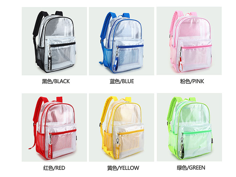 Transparent Backpack toys