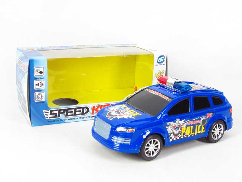 B/O universal Police Car W/L_M(2C) toys