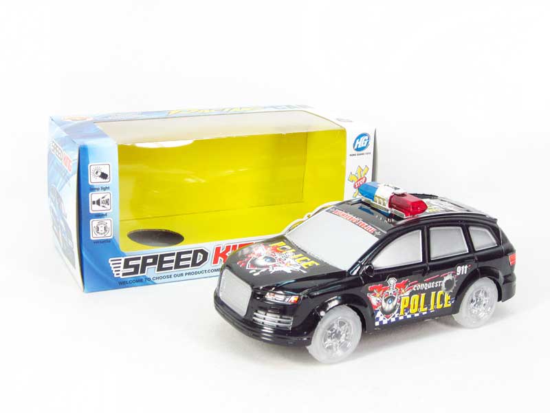 B/O universal Police Car W/L_M(2C) toys