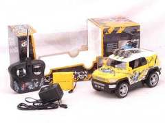 4 FUNCTION R/C DANCED JEEP WITH LIGHT,SOUND,CHARGER & MP3