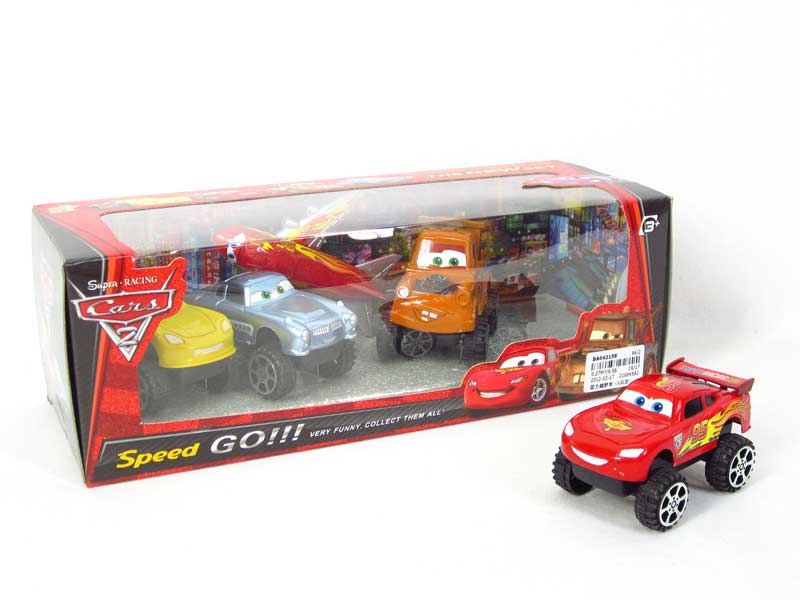 Pull Back Cross-country Car(5in1) toys