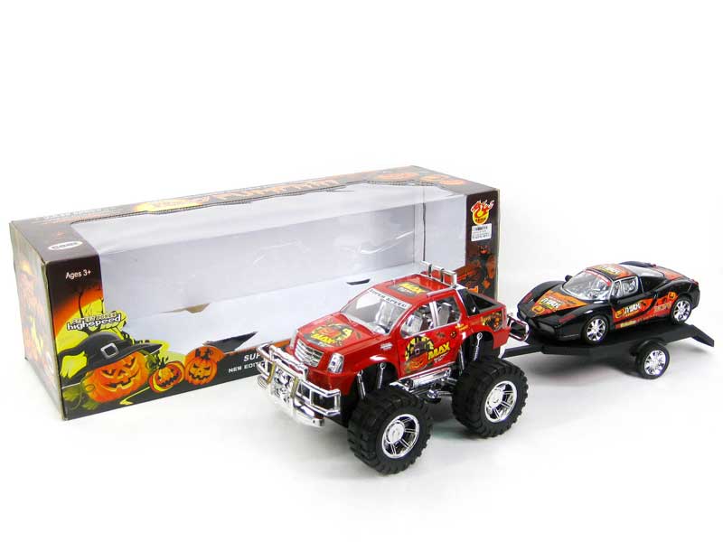 Friction Cross-country Tow Truck(3C) toys