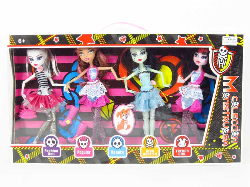 10"Doll Set(4in1) toys