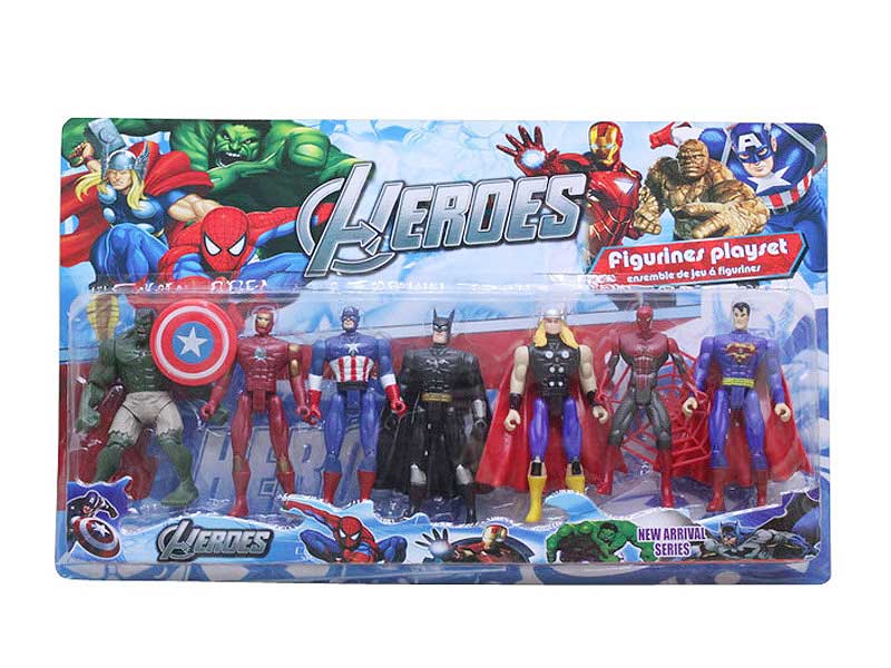 Avengers W/L(7in1) toys